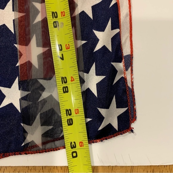 American Flag‎ Stars & Stripes Scarf - Picture 4 of 4